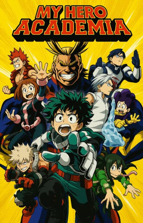 Boku no Hero Academia EN Cover Image